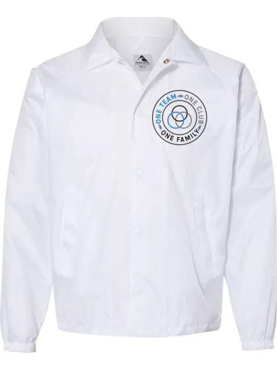 100% Nylon Coach's Jacket/Lined