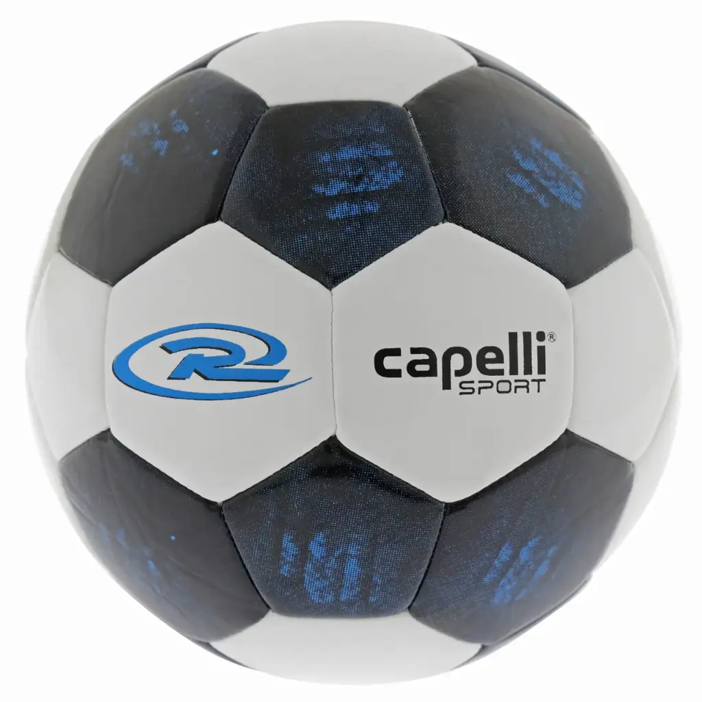 Rush Soccer Mini Ball Royal Blue White
