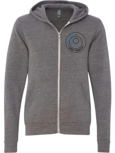 Unisex Full Zip Hoodie