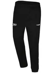 RUSH SOCCER BASICS FLEECE SWEATPANTS BLACK WHITE
