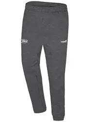 RUSH SOCCER BASICS FLEECE SWEATPANTS DARK HEATHER GREY WHITE