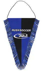 RUSH SOCCER PENNANT BLUE BLACK